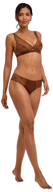 Falke Delicate Touch Driehoek Bralette - Hertenbruin