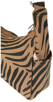 Hindbag Emile Multi Pocket Schoudertas - Kaneel Tijger Bruin
