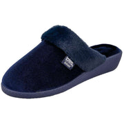 isotoner-sparkle-velour-heeled-mule-slippers---navy-34523387