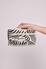 Hindbag Gaspard Vanity Bag - Zebra Crème