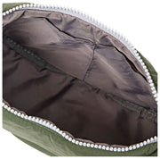 Roka Farringdon Taslon Crossbodytas - Olijfgroen
