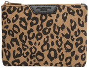 Alice Wheeler London Etui met dierenprint - Zwart/luipaard