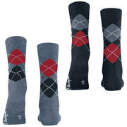 burlington-everyday-argyle-2-pack-socks---denim-mel-blue-34597993
