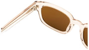MessyWeekend Leon Blue Light Zonneleesbril - Bruin/Paloma Beige