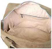Roka Sloane middelgrote draagtas van katoenen canvas - Ranger groen