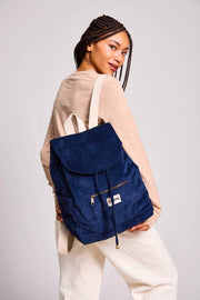 Hindbag Eliot Rugzak - Fluweel Marineblauw