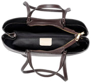 Elie Beaumont Origami Tote Bag - Donker chocoladebruin