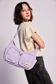 Achtertas Emile Multi Pocket Schoudertas - Lila
