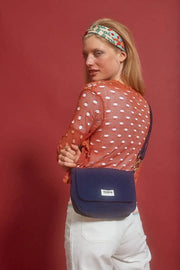 Hindbag Margault Gewatteerde Schoudertas - Marineblauw
