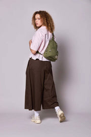 Achtertas Felix Sling Bag - Olijfgroen