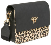 Alice Wheeler London Highbury Crossbodytas - Zwart/luipaard