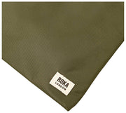 Roka Stratford kleine crossbodytas van gerecycled nylon - bieslookgroen