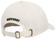 Superdry & Co SD geborduurde baseballpet - zacht wit