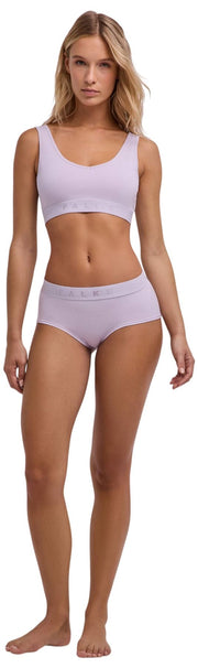 Falke Daily Comfort 2-pack hipsterslip - roze/paars