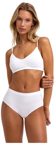 Falke Daily Naadloze Bustier Bralette - Wit