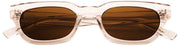 MessyWeekend Jenner Blue Light Leesbril - Bruin/Paloma Beige