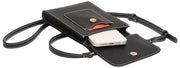 Alice Wheeler London Sloane Telefoon Crossbody Tas - Zwart