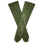 dents-mia-single-point-long-above-elbow-leather-gloves---forest-green-33993113