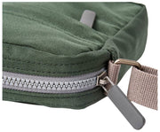 Roka Bond kleine crossbodytas van gerecycleerd canvas - Thunderstorm groen