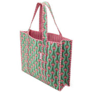 elie-beaumont-serendipity-cotton-quilted-tote-bag---lotus-greenpink-34348188