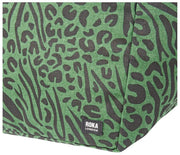 Roka Marylebone grote katoenen canvas oversized draagtas - Artisjokgroen