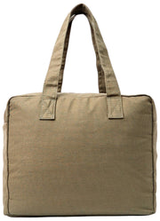 Roka Sloane middelgrote draagtas van katoenen canvas - Ranger groen