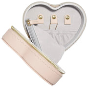 Stackers Heart Travel-sieradendoos - Blush Raffia