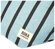 Roka Mill Hill katoenen canvas heuptasje - blauwe streep