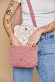 Hindbag Margault Gewatteerde Schoudertas - Blush Roze