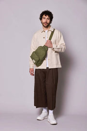 Achtertas Felix Sling Bag - Olijfgroen