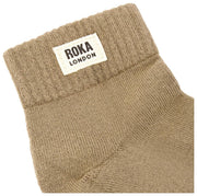 Roka Wembley Enkelsokken - Kaki Beige