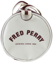 Fred Perry Classic Mini Barrel Bag - Ossenbloed/Ecru Crème