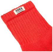 Roka Windsor Solid Crew Sokken - Cranberry Rood