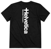 Helvetica Mountain Pioneers Faro 2 T-shirt - Zwart
