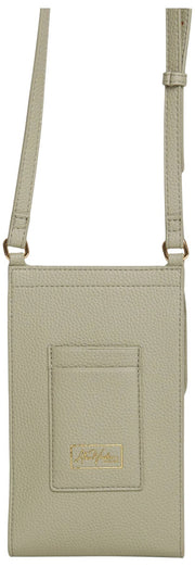 Alice Wheeler London Mini Bloomsbury Crossbody Tas - Pistache Groen