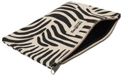 Hindbag Ema Medium Zakje met Rits - Zebra Crème