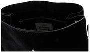 Vivienne Westwood Lottie Suede Kleine Schoudertas - Zwart