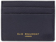 Elie Beaumont Hartkaarthouder - Marine/Cerise Roze