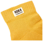 Roka Wembley Enkelsokken - Maïsgeel
