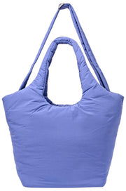 Roka Oxford Medium Taslon Schoudertas - Coastal Paars