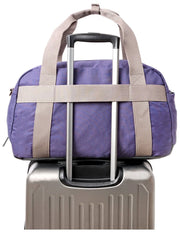 Roka Gatwick medium plunjezak van gerecycled canvas - Oceana paars