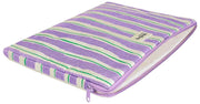Hindbag Ava Medium 15inch Laptoptas - Groen/Parma Strepen
