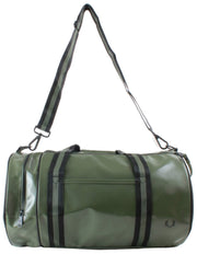 Fred Perry Classic Barrel Bag - Laurierkrans Groen/Zwart