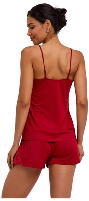 Falke Delicate Touch Chemise Top - Ventimiglia Rood