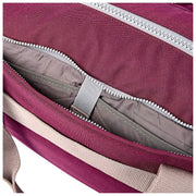Roka Gatwick medium plunjezak van gerecycled canvas - kersenlak rood