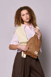 Achtertas Felix Sling Bag - Kaneelbruin