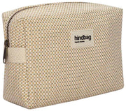 Hindbag Leon Geweven Toilettas - Nude Beige