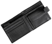 Dents Aire Coin Bifold Portemonnee - Zwart
