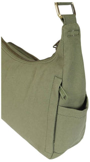 Hindbag Emile Multi Pocket Schoudertas - Olijfgroen