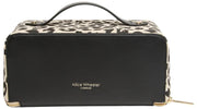 Alice Wheeler London Dierenprint Treinkoffer - Licht Luipaard/Zwart